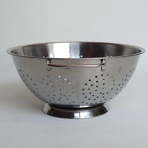 FABERWARE Colander, Stainless Steel, Perforated Drainer Strainer Metal - Picture 6 of 6